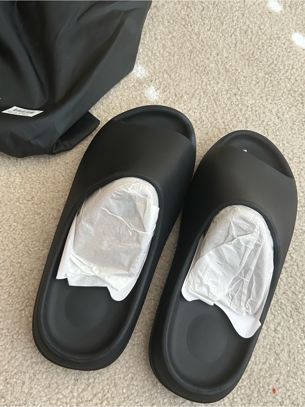 Yeezy Black Slide Sandals